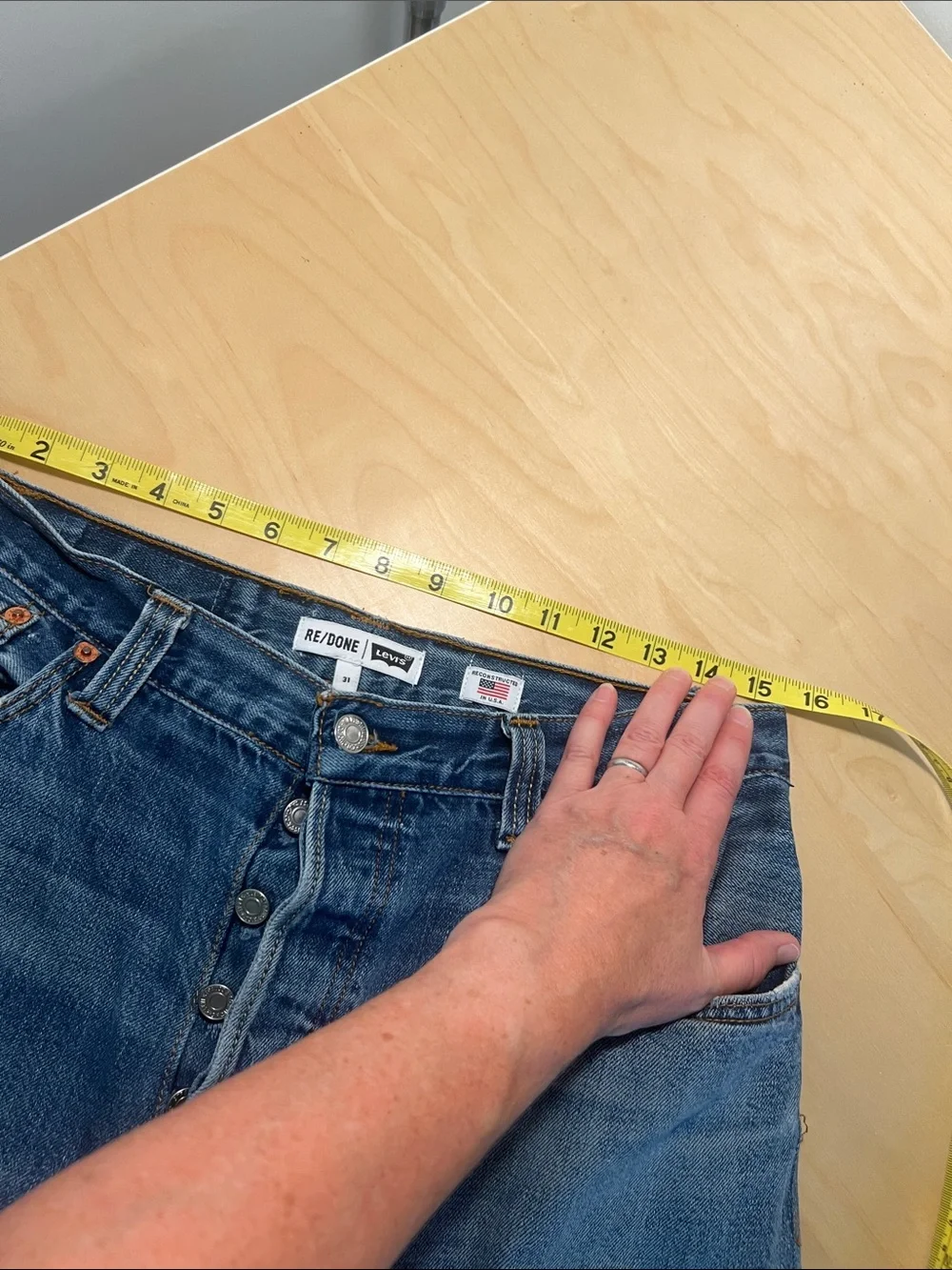 Re/Done Distressed Levi’s Jeans